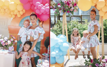 Las fotos del increíble festejo de cumpleaños de Francesca, la hija de De Paul y Camila Homs: "El papá no..."
