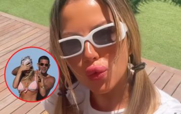 Revelan quién es el hombre que acompañó a Karina Jelinek en Punta del Este