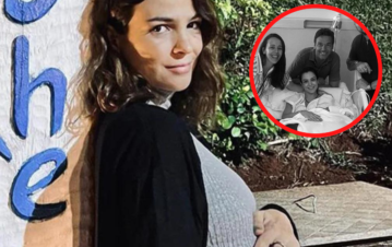 La primera foto de Bono, el bebé recién nacido de Agustina Cherri