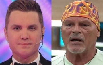 La fuerte reacción de Alfa de Gran Hermano con Santiago del Moro