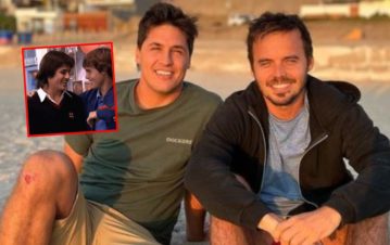 El reencuentro de Benjamín Rojas y Coco Maggio, el ex Rebelde Way y Chiquititas que migró a Perú