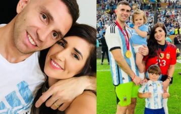 El romántico video de Dibu Martínez a su esposa en el día de su cumpleaños: “Gracias por ser mi…”