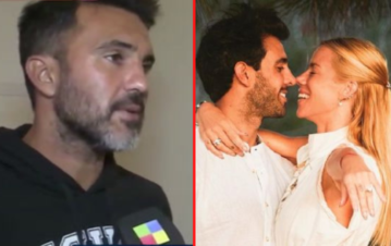 Tras el compromiso de Nicole Neumann, Fabián Cubero contratacó con una foto de Mica Viciconte y sus hijas