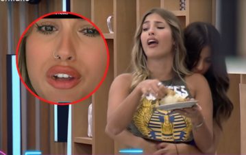 El ataque de llanto de Julieta por las críticas de sus compañeros en Gran Hermano