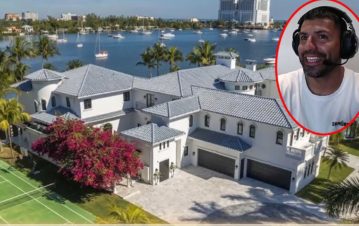 El video inédito que muestra la casa del Kun Agüero de 15 millones de dólares en Miami