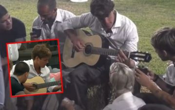 Marcos se la jugó por el romance y cantó y tocó la guitarra en Gran Hermano: cómo le fue