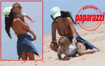 ¡Mamá preparada! La fórmula de Zaira Nara para calmar el berrinche de su hijo Viggo en Punta del Este