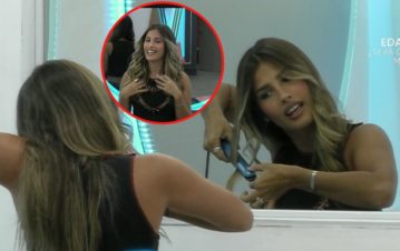 El tutorial de Julieta de Gran Hermano para lograr bucles con planchita
