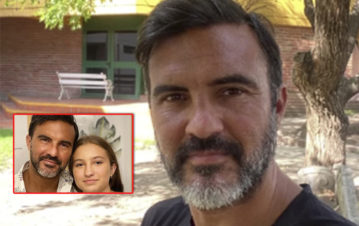 Poroto Cubero acompañó a su hija Indiana a rendir una materia que se llevó: la polémica ausencia de Nicole Neumann