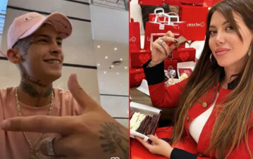 L-Gante le envió un mensaje muy picante a Wanda Nara por el Día de los Enamorados
