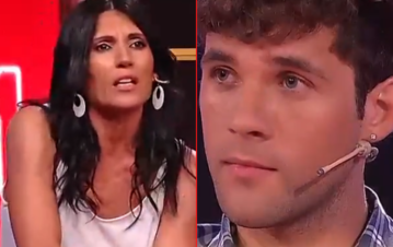 Viviana Colmenero y Agustín de Gran Hermano se cruzaron en vivo : "Vos vas a quedar como..."