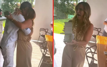 Cómo fue la propuesta de casamiento que Amalia Granata recibió en un día especial