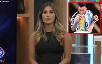 La desafortunada frase de Julieta de Gran Hermano sobre Lionel Messi que le puede costar caro