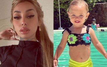 La angustia de Tamara Báez por la salud de su hija Jamaica, que pasa un mal momento