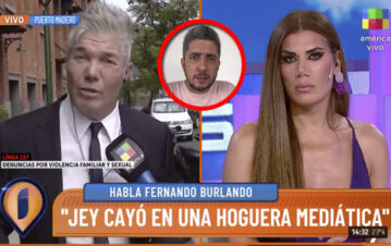 Explotó Intrusos con un móvil a Fernando Burlando que tuvo gritos, acusaciones y peleas: "Le creo a Jey"