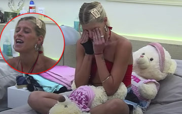 Camila dio un mensaje por el 8M dentro de la casa de Gran Hermano y rompió en llanto