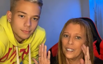 El video retro que apareció de Nacho de Gran Hermano con su mamá
