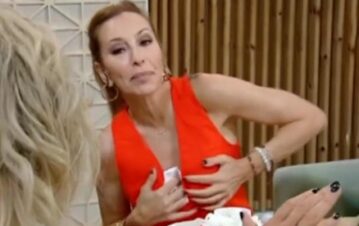 Analía Franchín reveló su extraña forma de dormir para lucir un escote sin arrugas: “Me pongo…”