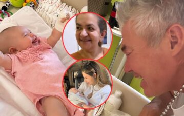 Quién es la persona especial que ayuda a cuidar a Sarah, la beba de Barby Franco