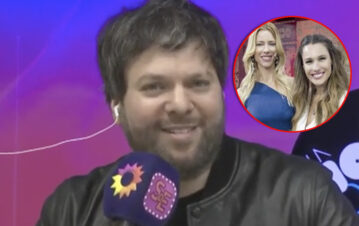 Guido Kaczka blanqueó cómo se llevan Pampita y Nicole Neumann en Los 8 escalones: "Como los divorciados de..."
