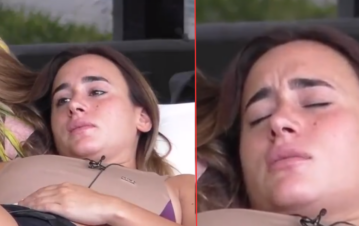 Martina se arrepintió de ingresar a la casa de Gran Hermano y hay flor de escándalo