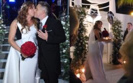 El momento más emotivo de la boda de Lizy Tagliani.