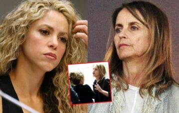 ¿Qué pasó? El video de Shakira a las piñas con su suegra, la mamá de Gerard Piqué