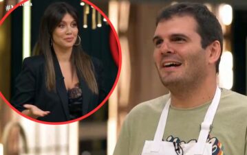 Wanda Nara es el amuleto de Rodrigo en MasterChef: “Hoy me tocaste…”