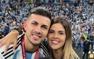 El contundente mensaje de la esposa de Leandro Paredes en medio de la separación