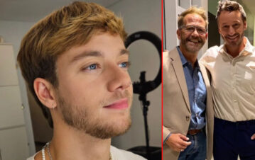 El llamativo comentario de Nacho de Gran Hermano al ver que su papá actuó con Benjamín Vicuña
