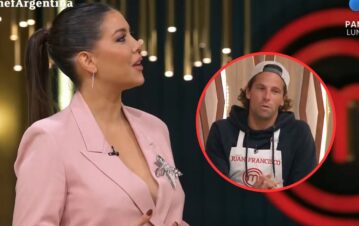 La pícara comparación de Wanda Nara a Juan Francisco en Masterchef: "Me hablás como un.."