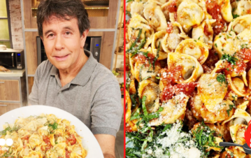 La receta de Ariel Rodríguez Palacios para hacer sus capeletis con salsa arrabiata