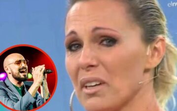 Denise Dumas se puso a llorar al aire al escuchar a Abel Pintos y dio una curiosa explicación: “El me...”