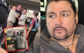 ¡Fuerte! Los videos del ataque de Gustavo Sofovich a Fabio Cuggini a las "trompadas limpias"