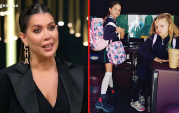 Wanda Nara explicó por qué sus hijas siempre salen despeinadas en las fotos