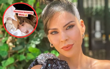 El miedo de Barby Franco por la salud de su hija Sarah: "Tiene lactancia mixta porque hacía caca con..."