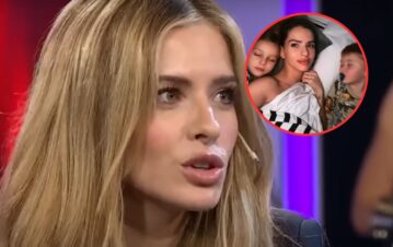 La foto de la China Suárez durmiendo "desnuda" con sus hijos que generó polémica en las redes