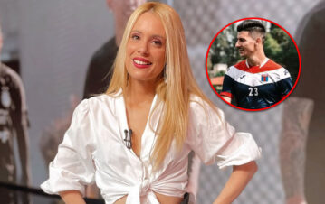 El álbum de fotos de Agostina Scalise, la periodista de ESPN y esposa del arquero de Tigre, que lo defendió tras su blooper