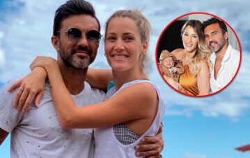 Mica Viciconte grabó un video de su hijo Luca diciendo sus primeras palabras: “¿Papá o mamá?”