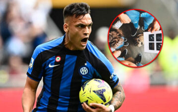 La emoción de Lautaro Martínez y su pareja al anunciar el sexo de su bebé