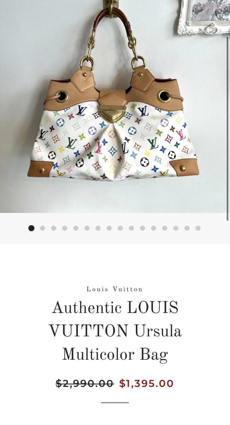 Wanda Nara mostró su primera cartera Louis Vuitton, un modelo que
