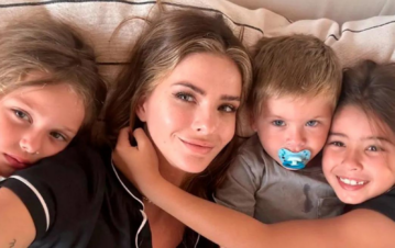 La China Suárez reveló por qué no deja que sus hijos besen a extraños