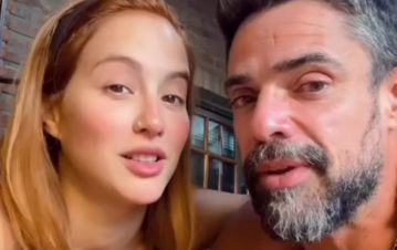 La sospechosa reacción de Flor Vigna cuando le preguntaron por la crisis con Luciano Castro