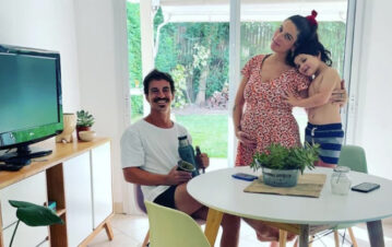 Así es la casa en un barrio cerrado donde Juana Repetto cría a sus hijos