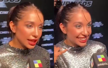 María Becerra reveló qué mega famoso de Hollywood la pidió para cantar en Rápidos y Furiosos