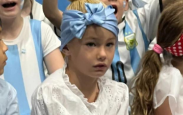 La hija de Luciana Salazar celebró el 25 de Mayo vestida de paisana