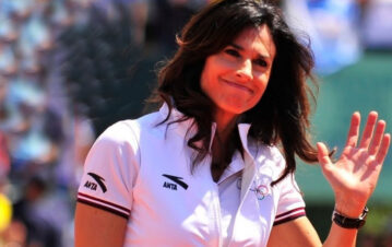 El lugar que eligió Gabriela Sabatini para vivir libre su historia de amor