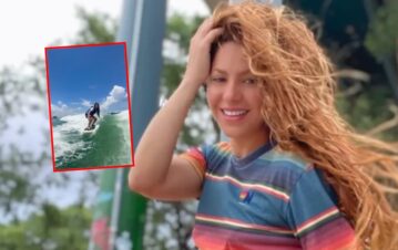¡Dale play! Shakira la rompió haciendo surf en Miami y enloqueció a todos con un video