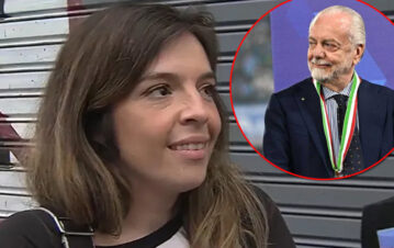 El ataque de bronca de Dalma Maradona contra el presidente del Napoli: “Me prohibiste entrar porque sos…”