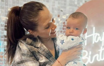 Barbie Vélez mostró una foto suya antes de dar a luz a su hijo Salvador: “El pánico”